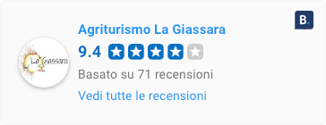 Il link alle recensioni di Booking per l'agriturismo a Vicenza La Giassara. I nostri clienti sono felici dell'alloggio bed and breakfast